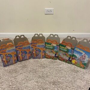 McDonald's 1992 Snow White Happy Meal boxes